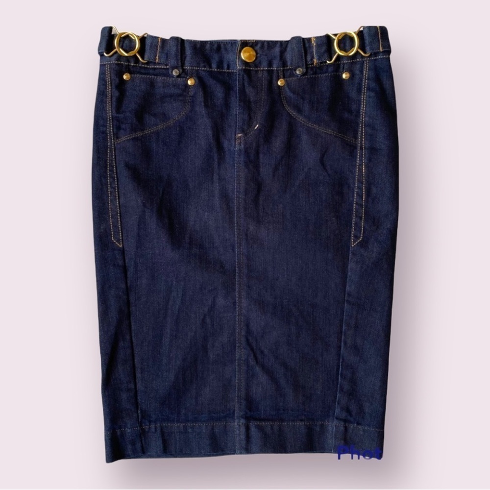 Armani exchange denim skirt size 2